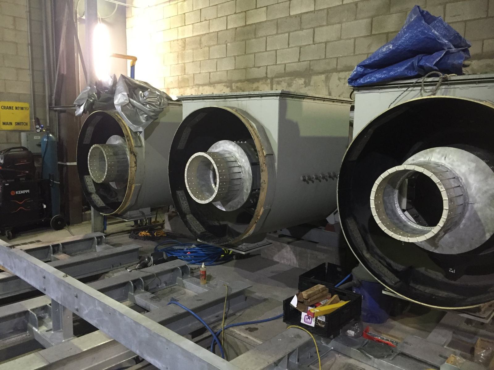 Preparation of phase insulated bus (PIB)